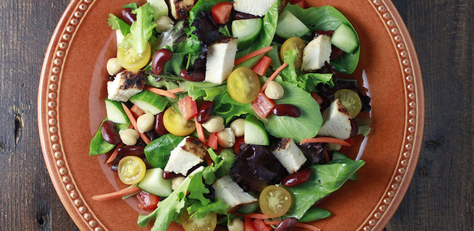 Kidney Bean Salad featuring Haliburton Individually Quick Frozen Kidney Beans and Garbanzo Beans