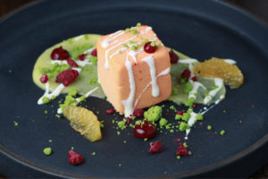 Featuring Haliburton Mandarin Orange Curd and White Chocolate Sauce